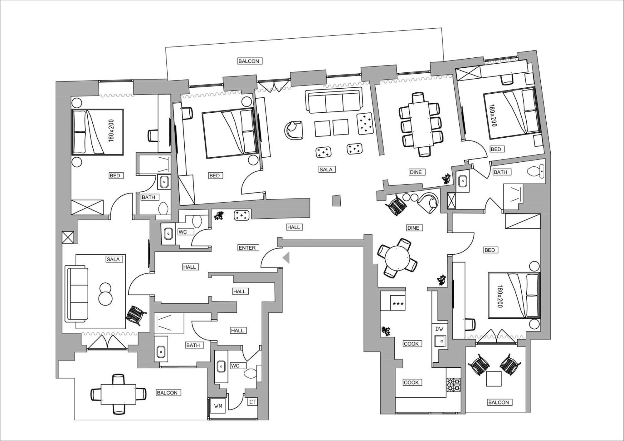 Loggia & Luxe 5Br Penthouse In Universitatii Area บูคาเรสต์ ภายนอก รูปภาพ